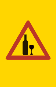 Varoitus viiniä