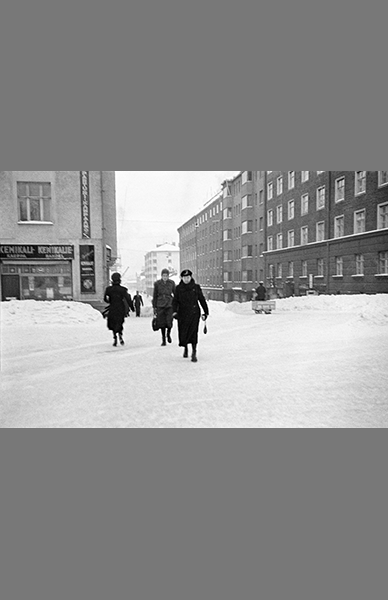 Fleminginkatu–Franzeninkatu 1942 – Väinö Kannisto / Helsingin kaupunginmuseo
