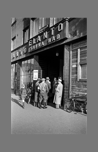 Elannon sauna 1950 – Eino Heinonen / Helsingin kaupunginmuseo