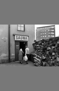 Kolmannen linjan sauna 1976 – Nils Andersson / Helsingin kaupunginmuseo