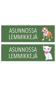 Asunnossa lemmikkejä 1